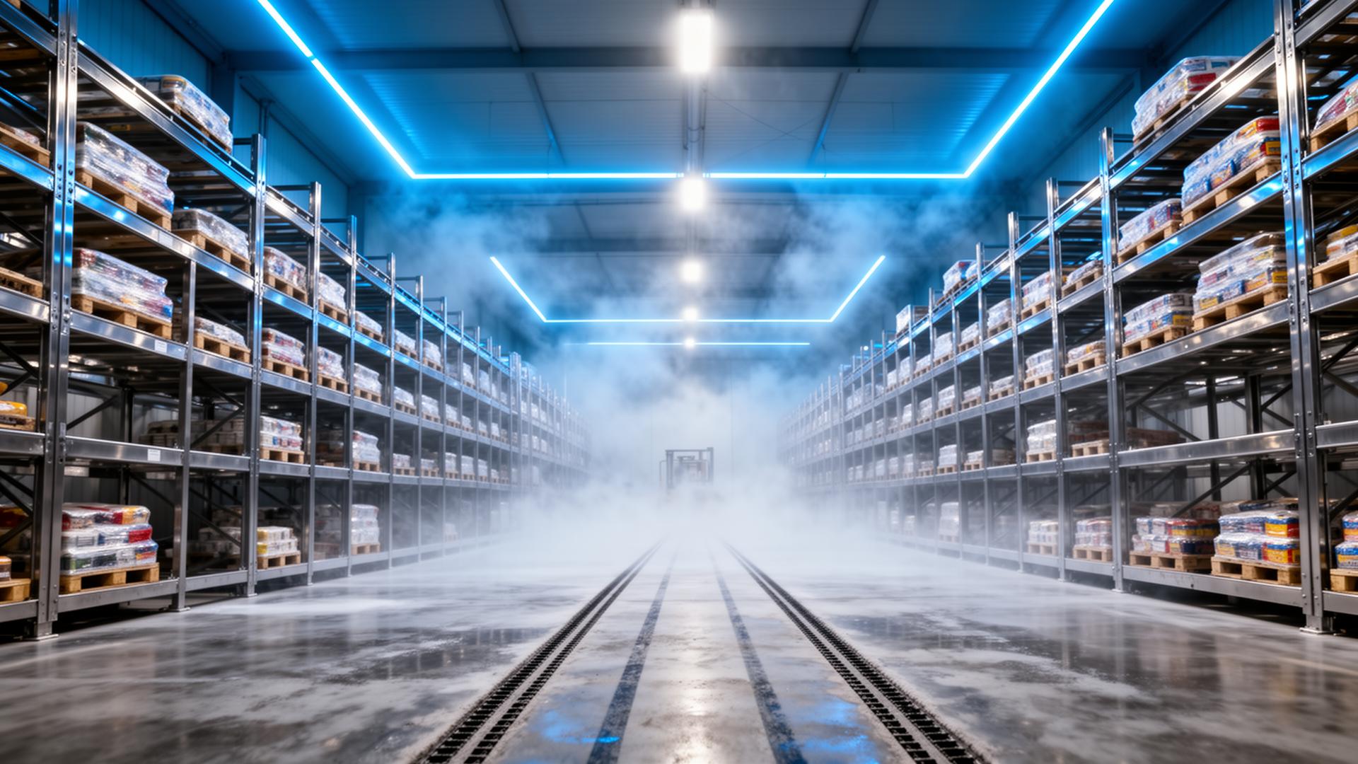 Cold warehouse dock